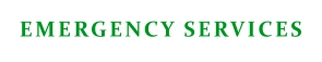 EMERGENCY SERVICES