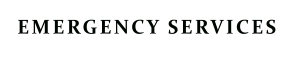 EMERGENCY SERVICES